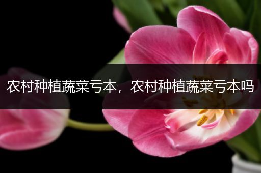 农村种植蔬菜亏本，农村种植蔬菜亏本吗